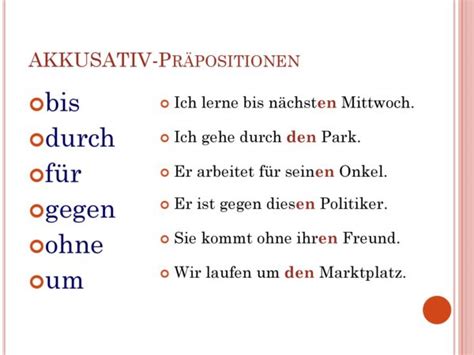 Accusative And Dative In German German Grammar — Deutsch Lernen