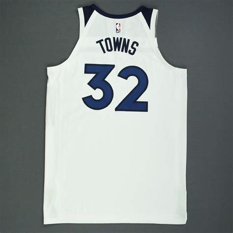 Karl Anthony Towns Minnesota Timberwolves Game Worn Association