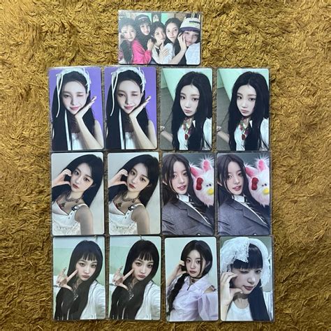 Official Photocard Pc Illit Minju Wonhee Iroha Moka Yunah Illit Weverse Super Real Me Magnetic