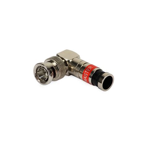 Conector Bnc Angular Bnc Master Cabos Rg