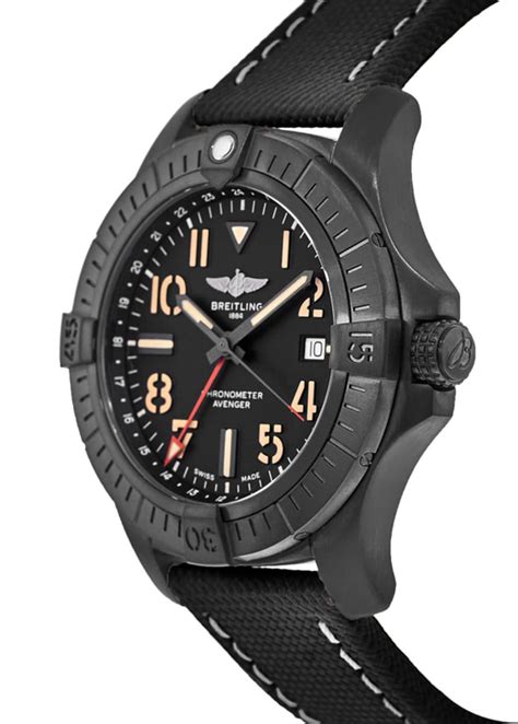 Breitling Avenger Automatic GMT 45 Night Mission Men S Watch V32395101B1X3