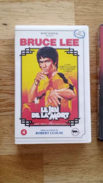 VHS LE JEU De La Mort Bruce Lee Rene Chateau 25e Anniversaire K7 Game