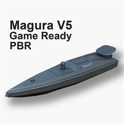 D Model Magura V Unmanned Surface Vessel Vr Ar Low Poly Cgtrader