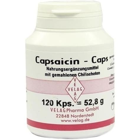CAPSAICIN CAPS - package_sizes: 120 St