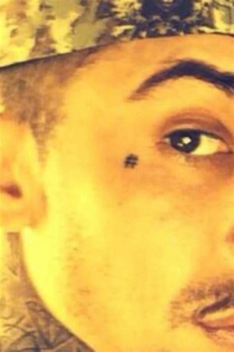 Dappy Gets Hashtag Tattooed on His Face