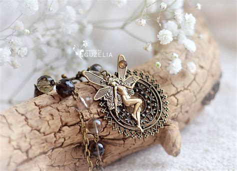 Кулон с феей в винтажном стиле | Handmade jewelry, Earrings, Jewelry