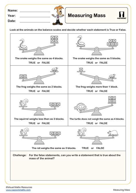 Measuring Mass Worksheet Key Stage 1 Pdf Measurement Worksheets