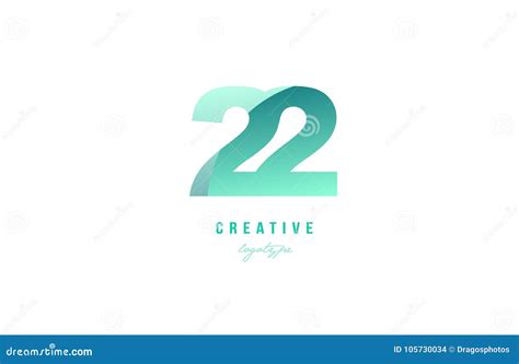 88 Number Numeral Digit Green Logo Icon Design Cartoon Vector