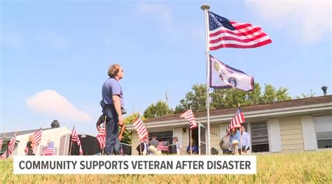 Rep Swanson Joins Galesburg Community To Help Local Veteran With Home