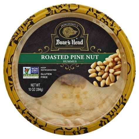 Boar S Head Hummus Roasted Pine Nut 10 Oz Instacart