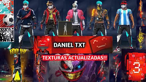 El Mejor Pack De Texturas Free Fire Actualizado D L Ropa Emotes