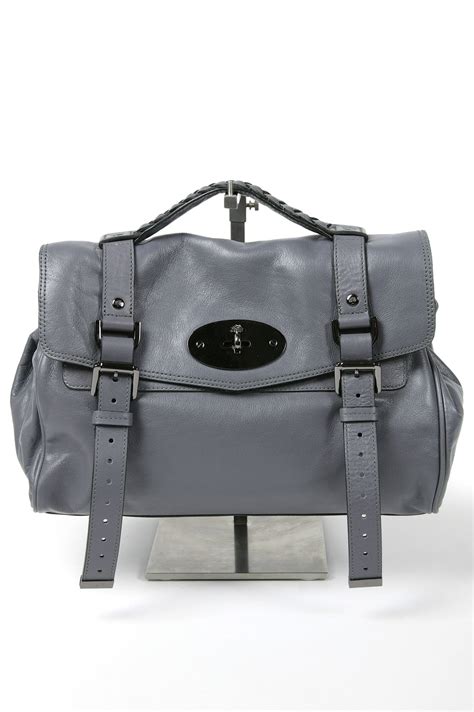 Mulberry Alexa Bag Grey In Gray Grey Lyst