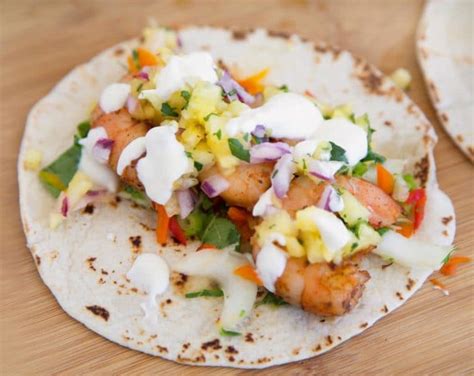 How to make Grilled Shrimp Street Tacos with a Lime Creama