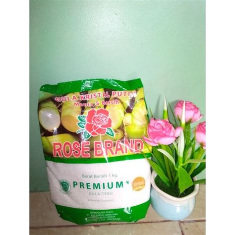 Jual Rose Brand Gula Pasir 1kg Shopee Indonesia