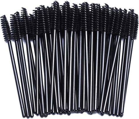 Btyms 100 Pcs Disposable Eyelash Spoolies Brush Mascara Applicator Lash Wand Lashes