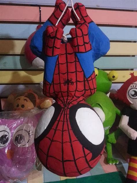 Top 45 imagen piñata spiderman de cabeza Abzlocal mx