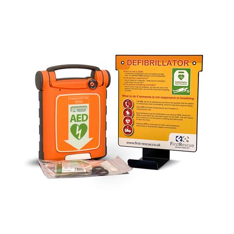 Cardiac Science Powerheart G5 Cprd Semi Automatic Aed And Wall Hanger