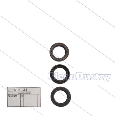 Kit 23 Set Oliekeerringen Plunjerzijde 20x30x5 3x CleanDustry