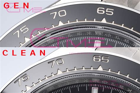 Clean new 126500 white and black dial comparison with GEN | Replica ...