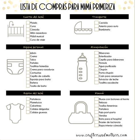 Venta Lista Cosas Necesarias Para La Llegada De Un Bebe En Stock