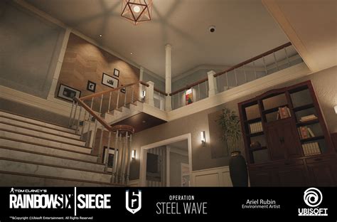 Artstation Rainbow Six Siege House Map