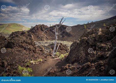 Vast Landscape Of Craters Of The Moon National Monument And Preserve