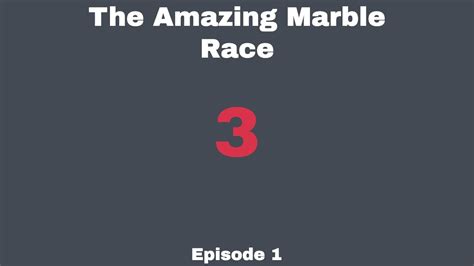 The Amazing Marble Race Season Episode Youtube