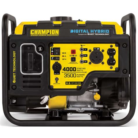 Champion 3500 Watt Inverter Generator Manual