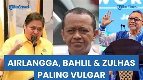 Faisal Basri Sebut Airlangga Bahlil Dan Zulkifli Hasan Paling Vulgar