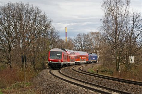 Hier Zusehen Ist Der WFL Ersatzzug Geschoben Von 223 015 Als RE 6 Am 29