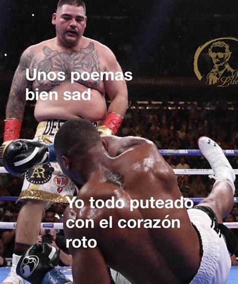 Boxeo Los Memes Del Ko De Andy Ruiz A Anthony Joshua