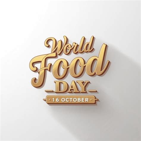 Design For World Food Day Premium Ai Generated Image