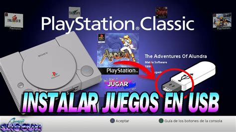 NUEVO MÉTODO Instalar juegos en USB en el menú de Playstation Classic