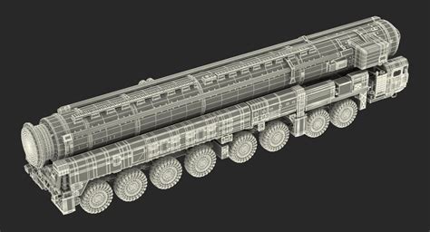 D Transporter Erector Launcher With Rt Pm Topol M Ballistic Missile