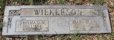 Thomas Millard Wilkerson M Morial Find A Grave