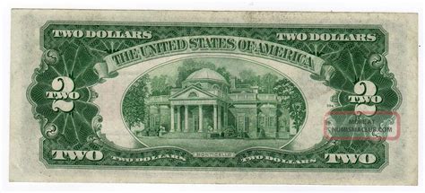 1953 Two Dollar ($2) Bill Red