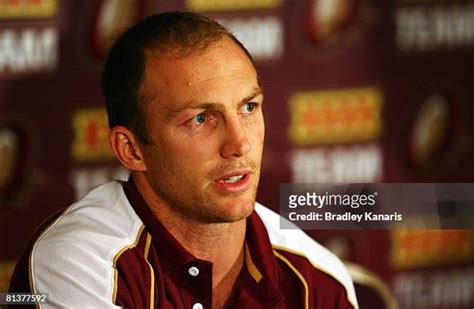 126 Queensland Maroons State Of Origin Team Announcement Stock Photos