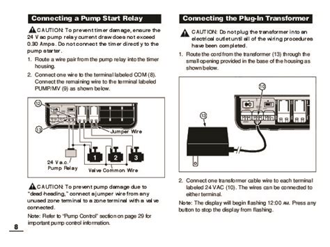 Toro Automatic Sprinkler System Control Timer Irrigation Owners Manual