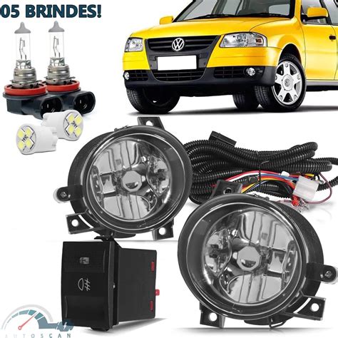 Kit Farol Milha Neblina Vw Volkswagen Gol Gera O G Faz A Boa