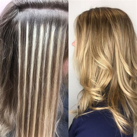 Foil Highlight To Balayage Hair Studio Balayage Long Hair Styles