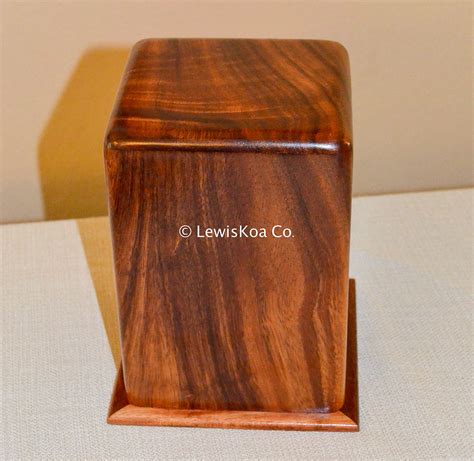 LewisKoa Co Koa Urns Collection