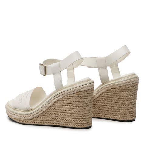 Espadryle Calvin Klein Wedge Hh He Hw Hw Marshmallow Ybj