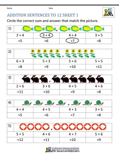 Level Math Worksheet