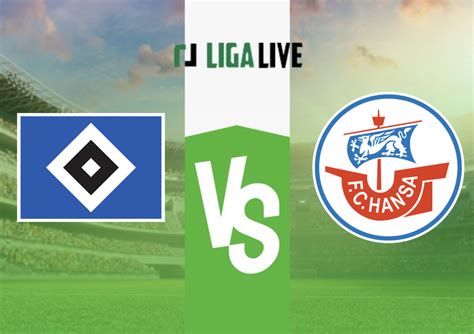 Hamburger Sv Vs Hansa Rostock Live Tv Übertragung Heute Ligalive