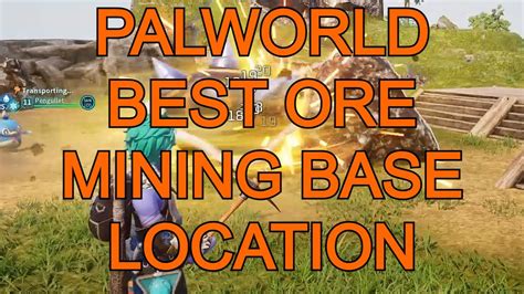 Palworld Best Ore Mining Base Location Youtube