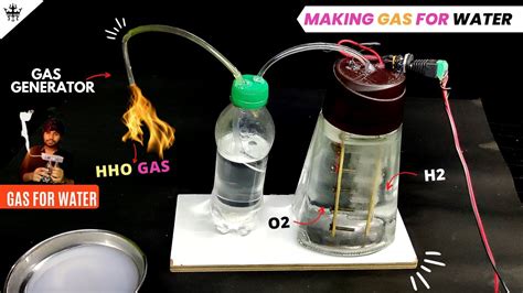 Hydrogen Generator Using Salt Water Free Energy Generator Hho Diy Science Youtube