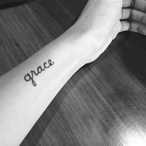 35 Best Grace Tattoo Tattoo