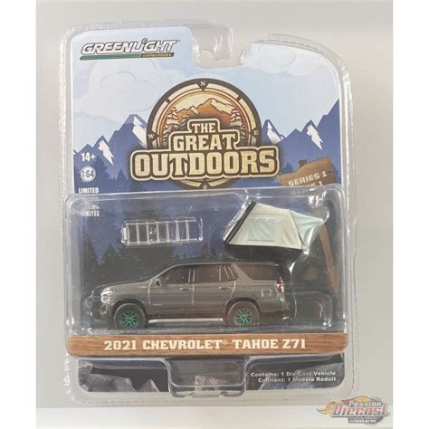 Greenmachine 2021 Chevrolet Tahoe Z71 With Rooftop Tent The Great Outdoors Series 1