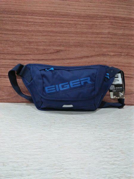 Jual TAS WAIST BAG EIGER ALPINE W WAIST SLING BAG 7L BLUE Di Lapak