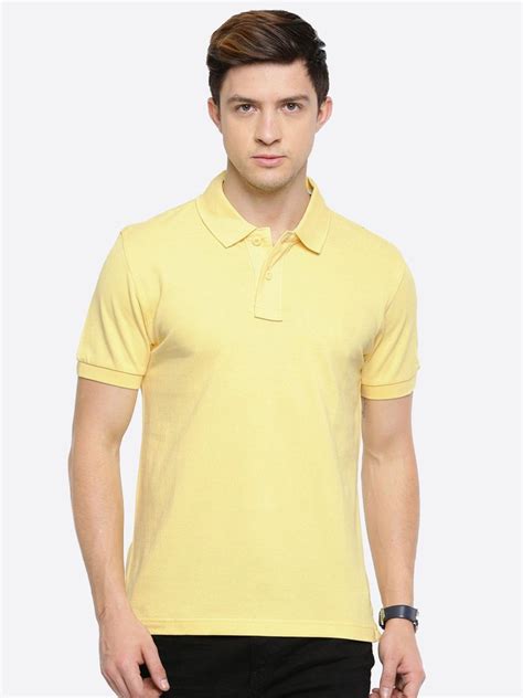 Plain Men Cotton Polo Neck T Shirts At Rs 250piece In Mumbai Id 22829550588